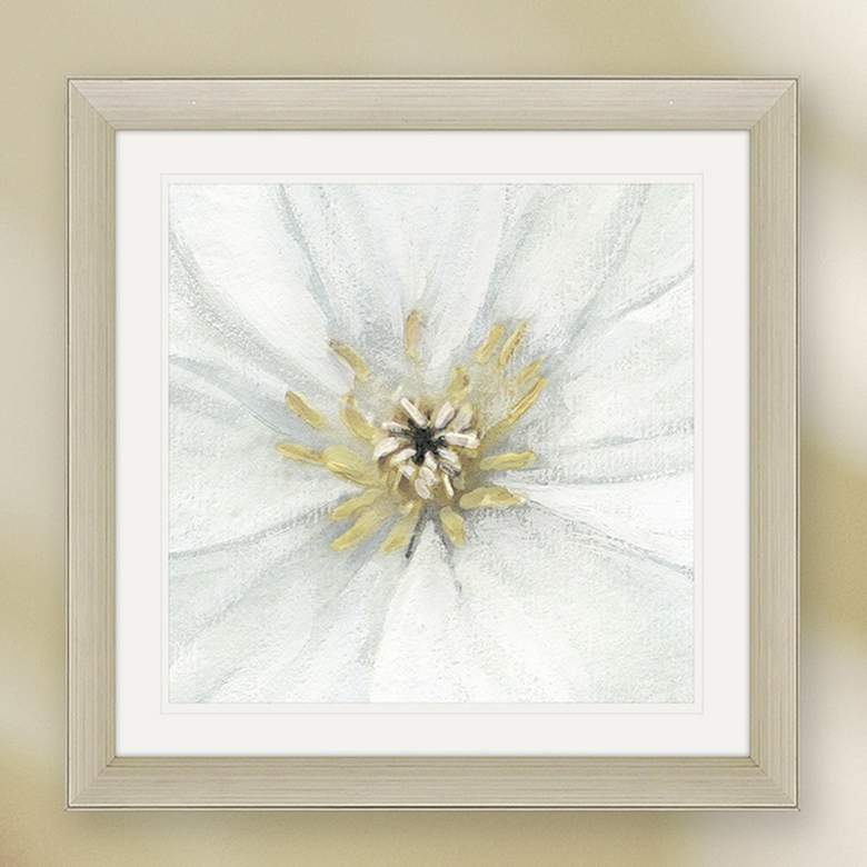 Image 2 Floral Fresh Focus 27 inch Square Framed Giclee Wall Art