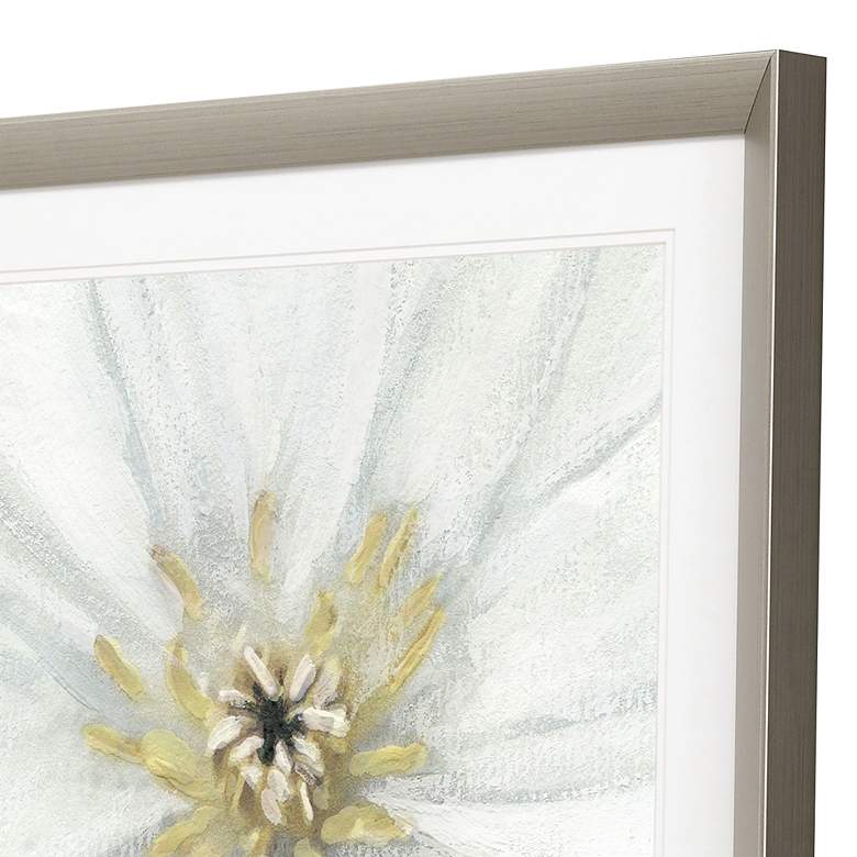 Image 4 Floral Fresh Focus 27" Square Framed Giclee Wall Art more views
