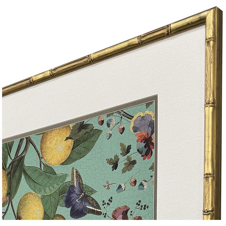 Image 3 Floral Fruit Garden 23"W x 31"H Framed Art Set of 2 more views