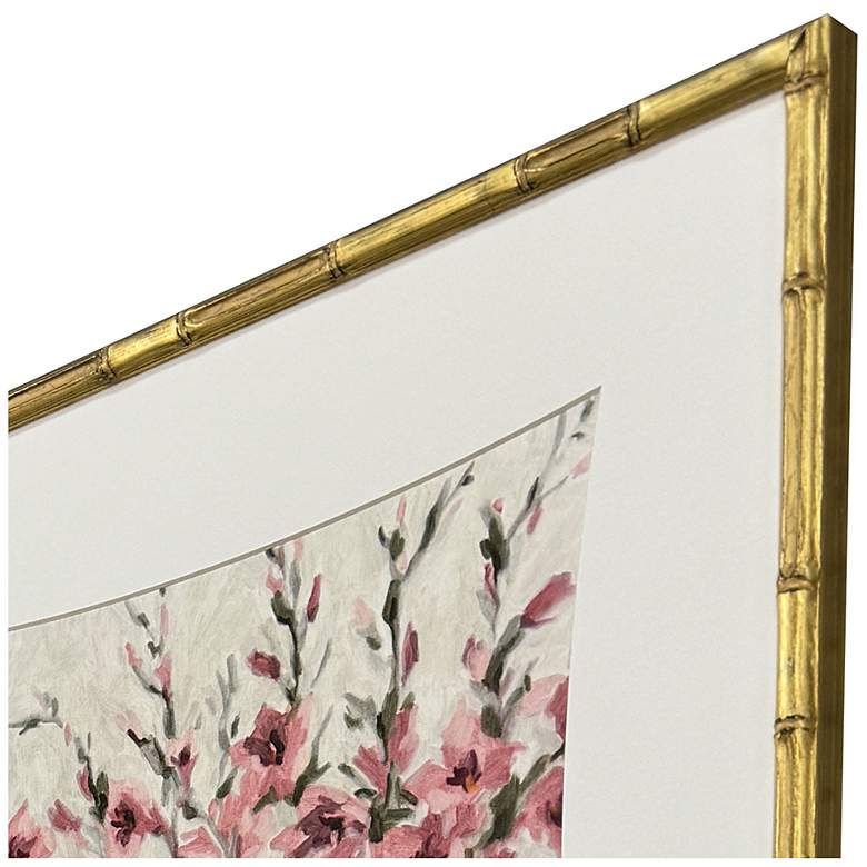 Image 3 Floral Haven 23"W x 19"H Framed Art Set of 4 more views