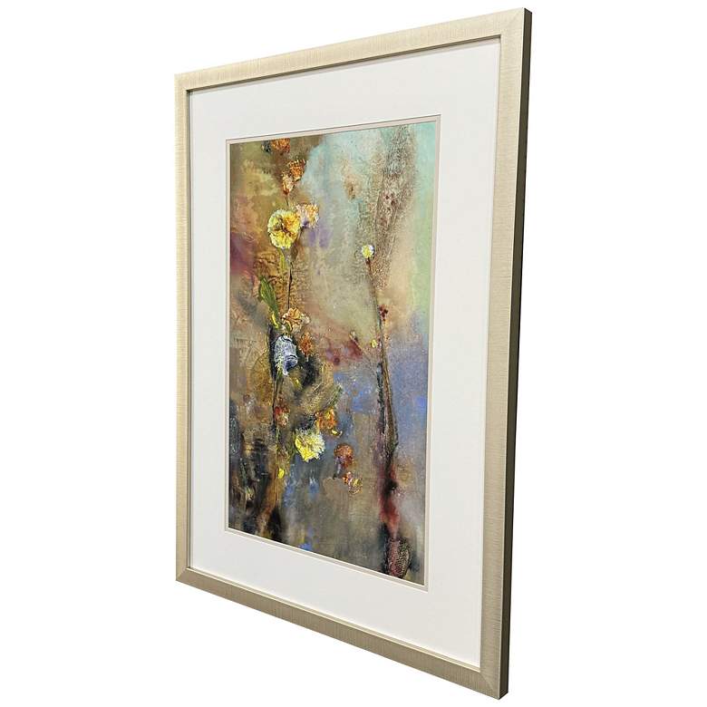 Image 2 Floral Life I 34"W x 49"H Transitional Framed Art more views
