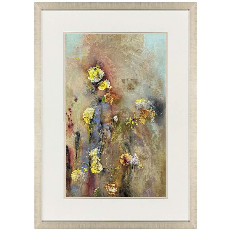 Image 1 Floral Life II 34"W x 49"H Transitional Framed Art