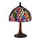 Floral Motif Tiffany Style Table Lamp
