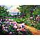 Floral Path 20" Wide Impressionistic Giclee Wall Art