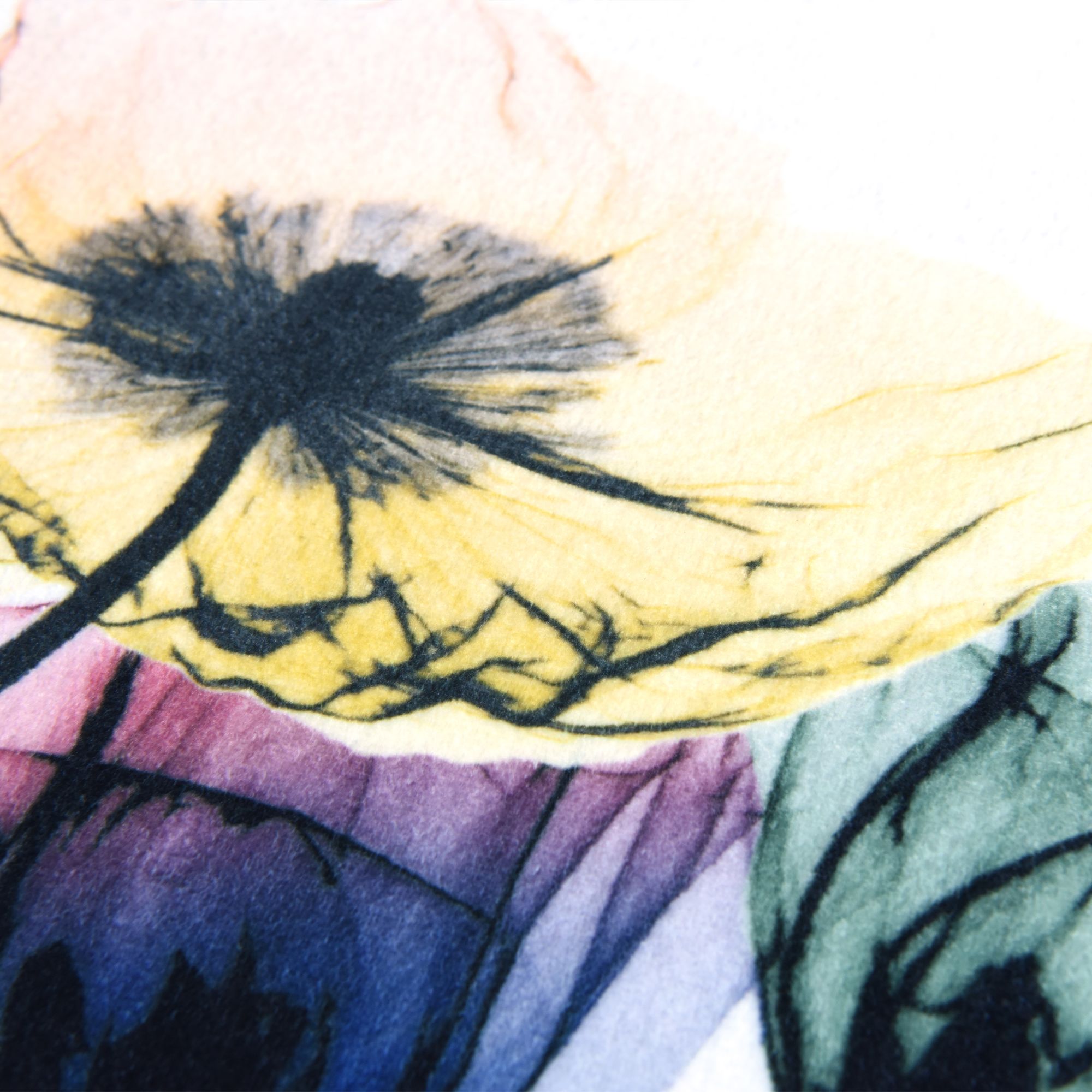 Image 3 Floral Pleasures I Washable Flowers Art Area Rug size 8'x10' more views