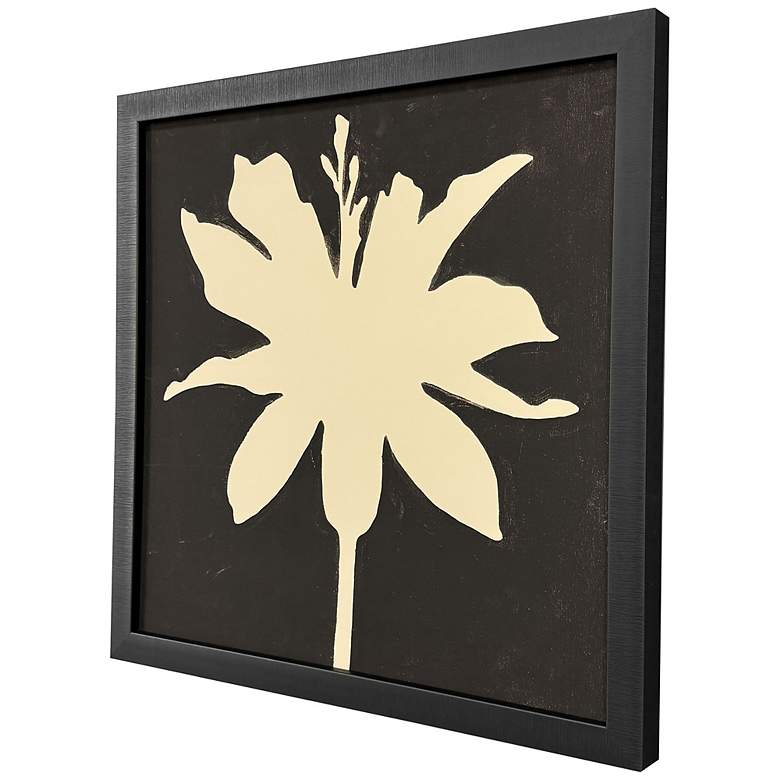 Image 2 Floral Silhouettes I 31"W x 31"H Contemporary Framed Art more views