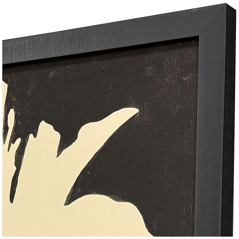 Image 3 Floral Silhouettes I 31"W x 31"H Contemporary Framed Art more views