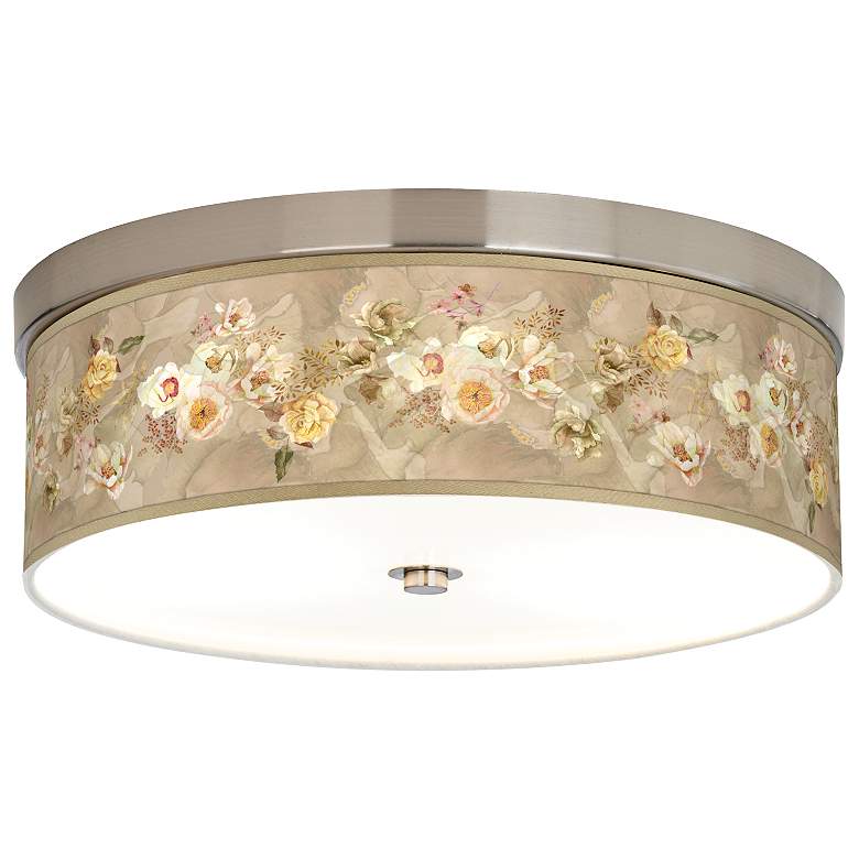 Image 1 Floral Spray Giclee Energy Efficient Ceiling Light
