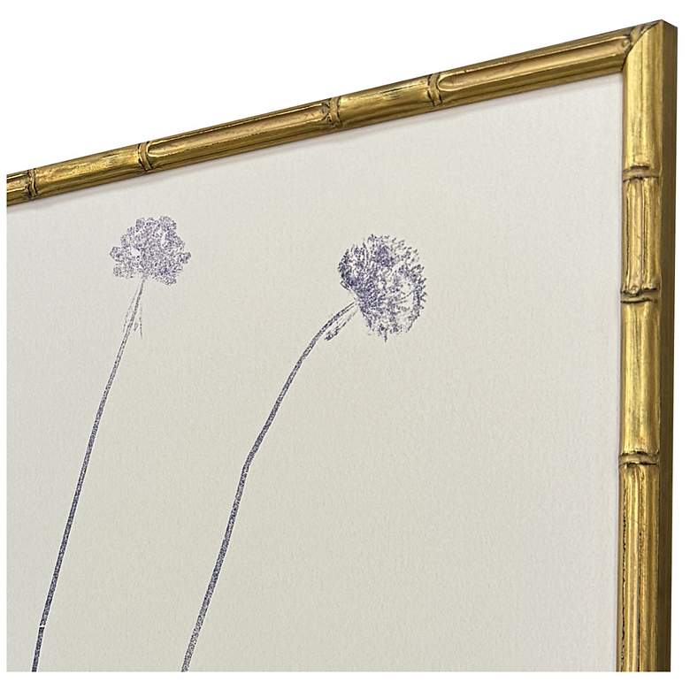 Image 3 Floral Trace II 19"W x 25"H Framed Art Set of 2 more views
