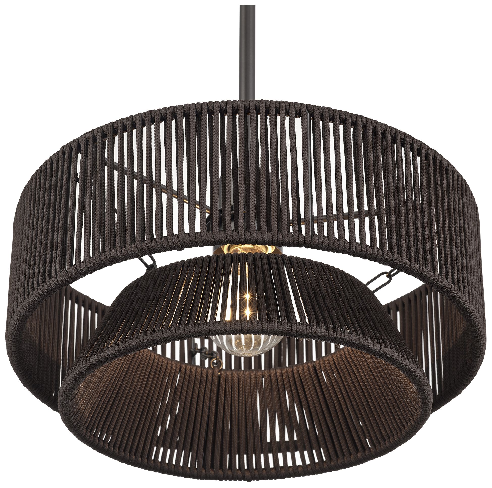 Image 6 Florell 1 Light English Bronze Pendant more views