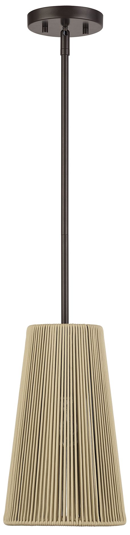 Image 3 Florell 1 Light English Bronze Pendant more views