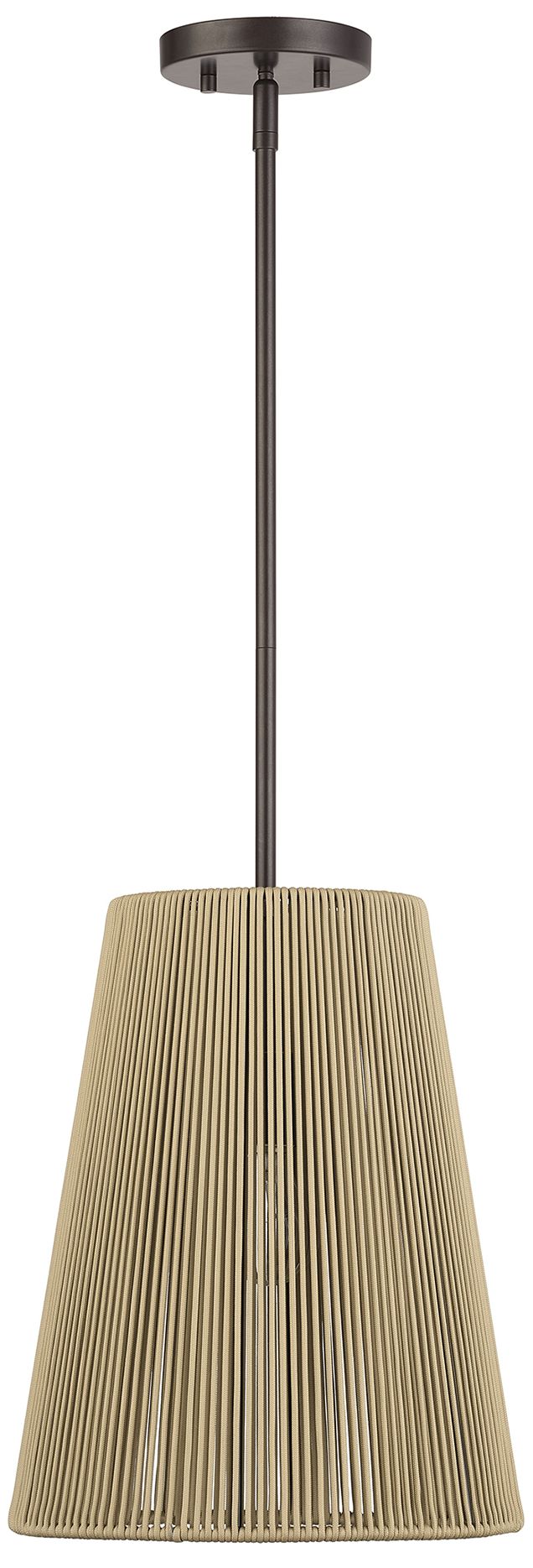 Image 2 Florell 1 Light English Bronze Pendant more views