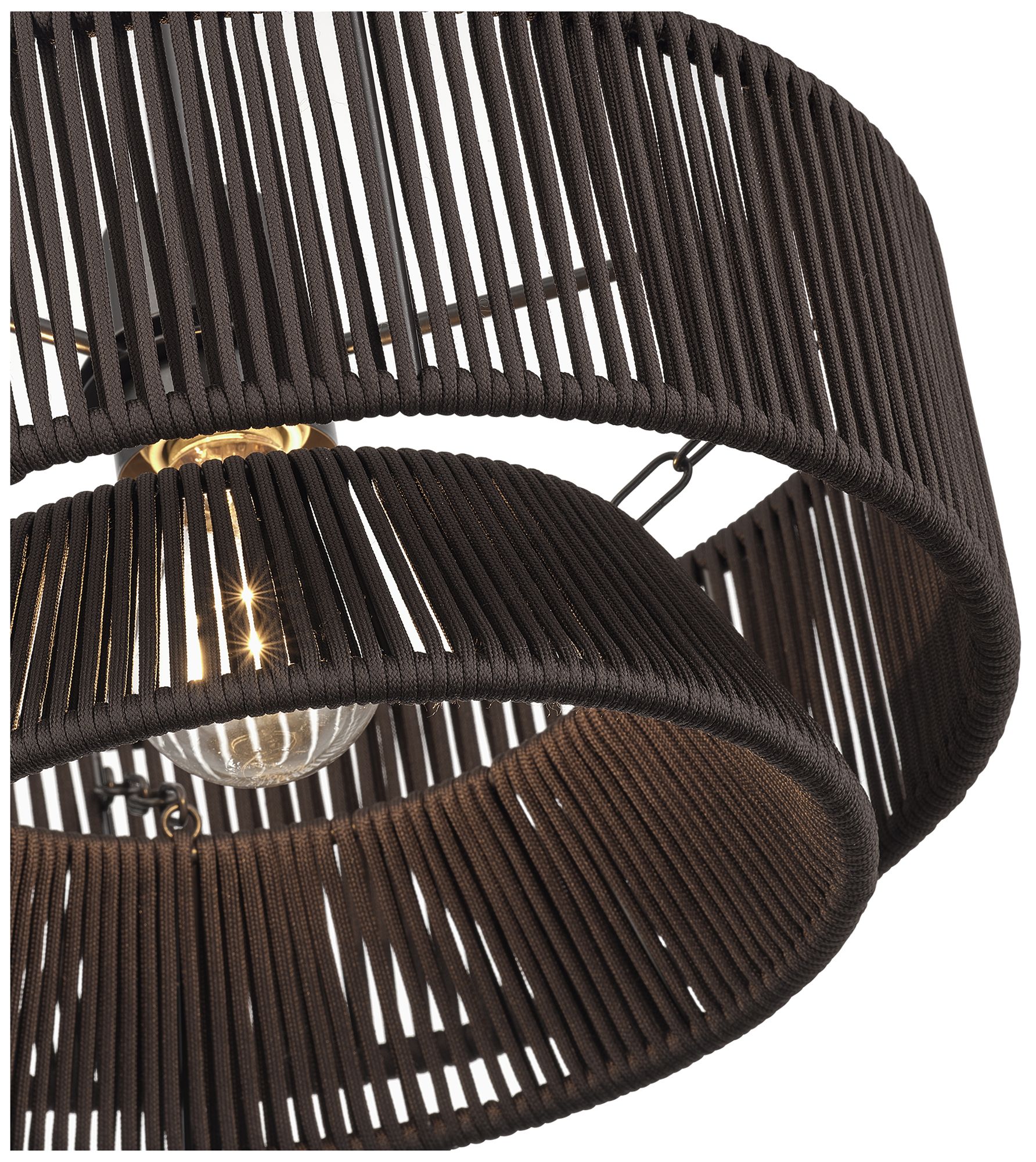Image 7 Florell 3 Light English Bronze Extra Large Linear Chandelier more views