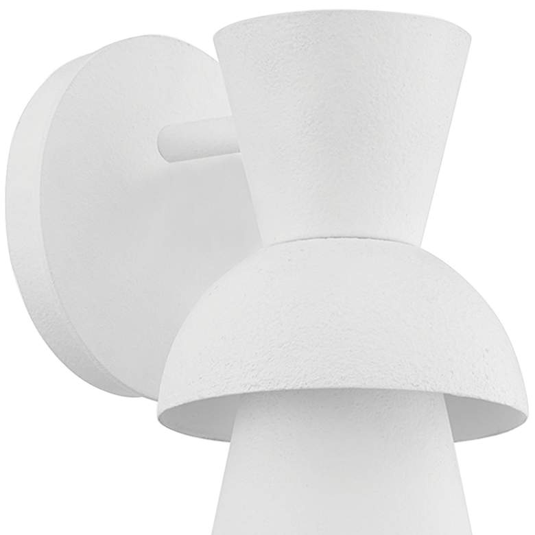 Image 2 Florence 11 3/4" High Gesso White Outdoor Wall Light more views