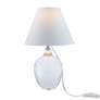 5_Florence 14" High Clear Crystal Urn-Shaped Mini Table Lamp more views
