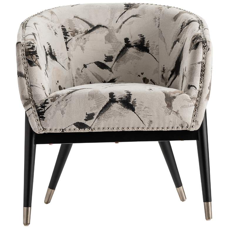 Image 1 Florence Black and White Accent Chair