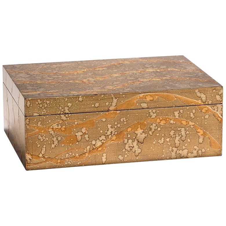 Image 1 Florence Box - Bronze Lacquer - Large