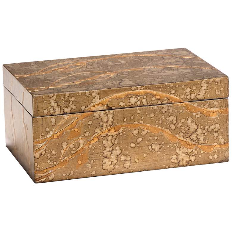 Image 1 Florence Box - Bronze Lacquer - Small