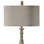 2_Florence Worn Brown and Cream Wash Table Lamps Set of 2 more views