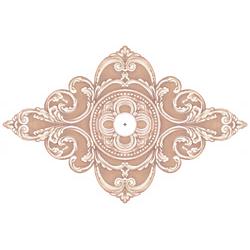 Florentine Giclee 48&quot; Wide Repositionable Ceiling Medallion
