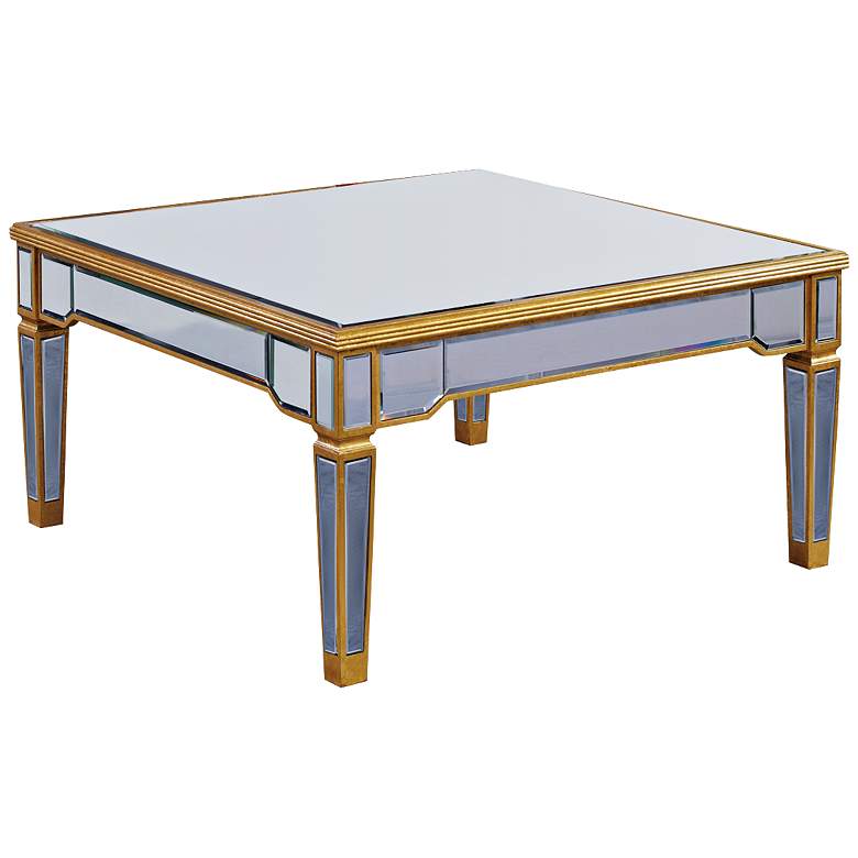Image 1 Florentine Gold Mirror Coffee Table