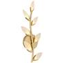 Flores Integrated LED Soft Gold Wall Sconce