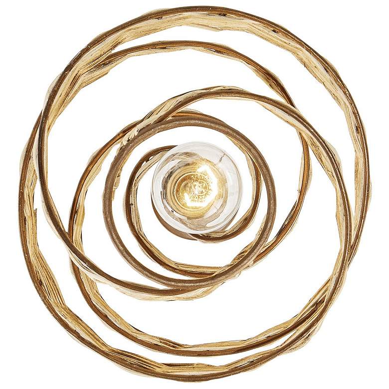 Image 5 Flow 1-Lt Twist Pendant - Baguette/Natural Rattan more views