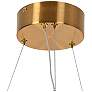 3_Flowarop 1-Light LED Crystal Drum Chandelier more views