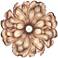 Flower Bloom 36" Wide Repositionable Ceiling Medallion
