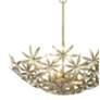 2_Flower Child 21" Wide Ambry Gold 4-Light Pendant more views