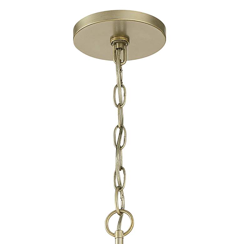 Image 4 Flower Child 21" Wide Ambry Gold 4-Light Pendant more views