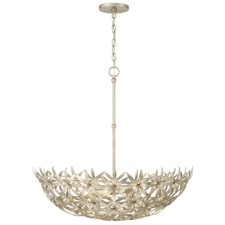Image 5 Flower Child 30" Wide Ambry Gold 5-Light Chandelier more views