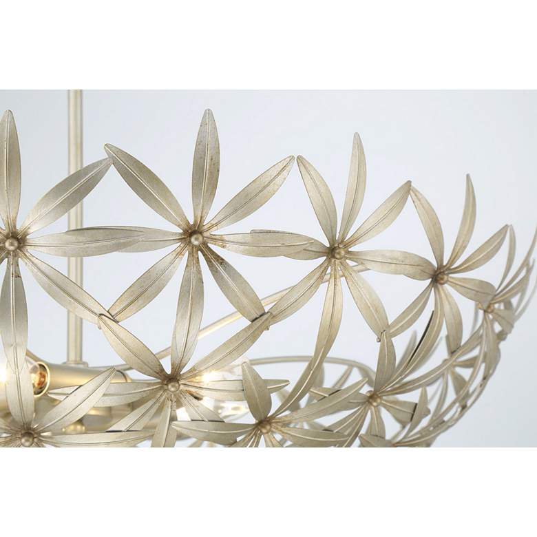 Image 7 Flower Child 30" Wide Ambry Gold 5-Light Chandelier more views