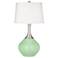 Flower Steam Spencer Table Lamp with Dimmer