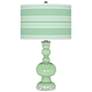 Flower Stem Bold Stripe Apothecary Table Lamp