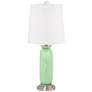 Flower Stem Carrie Table Lamp Set of 2 with Dimmers