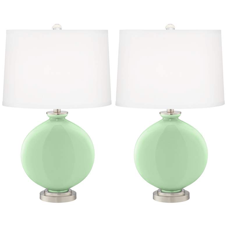 Image 2 Flower Stem Carrie Table Lamps Set of 2 from Color Plus