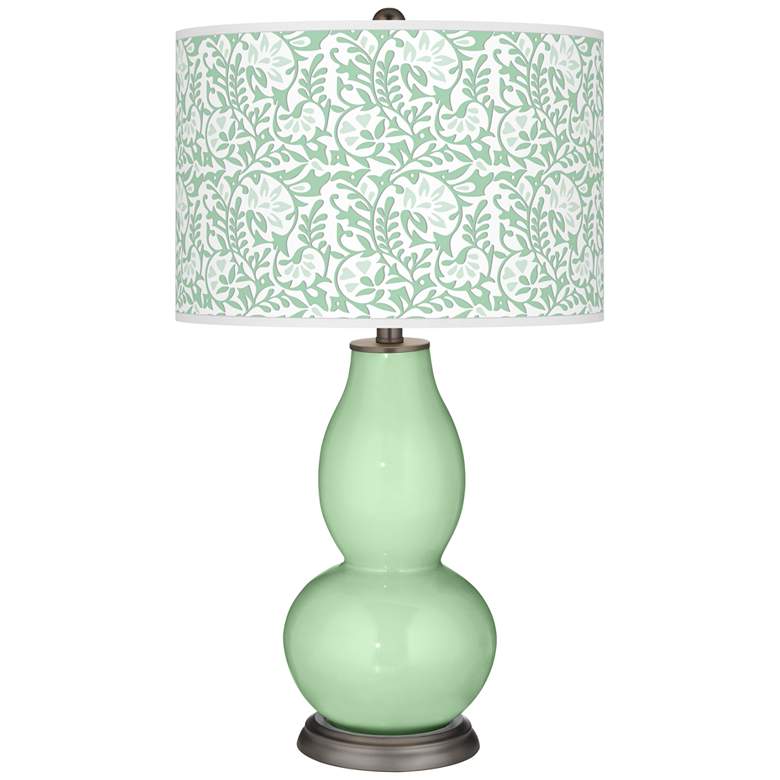 Image 1 Flower Stem Gardenia Double Gourd Table Lamp