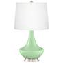 Flower Stem Gillan Glass Table Lamp with Dimmer