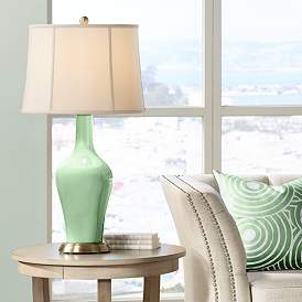 Image1 of Flower Stem Green Anya Table Lamp
