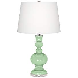Image2 of Flower Stem Green Apothecary Table Lamp