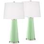 Flower Stem Leo Table Lamp Set of 2 with Dimmers