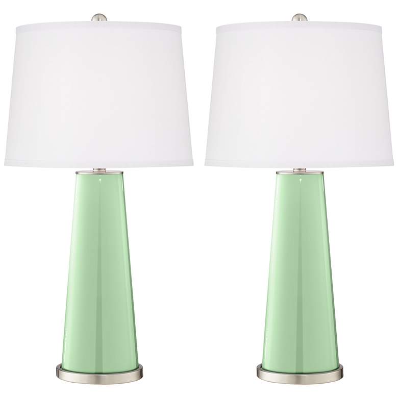 Image 2 Flower Stem Leo Table Lamps Set of 2 from Color Plus
