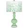 Flower Stem Mosaic Apothecary Table Lamp