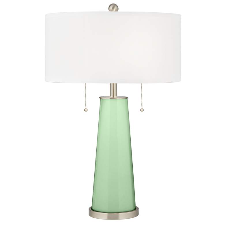 Image 2 Flower Stem Peggy Glass Table Lamp With Dimmer