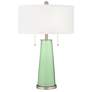 Flower Stem Peggy Glass Table Lamp With Dimmer