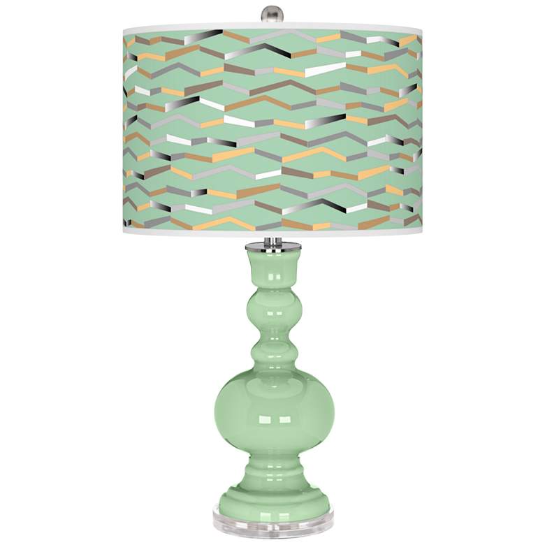 Image 1 Flower Stem Shift Apothecary Table Lamp