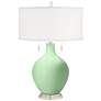 Flower Stem Toby Table Lamp with Dimmer