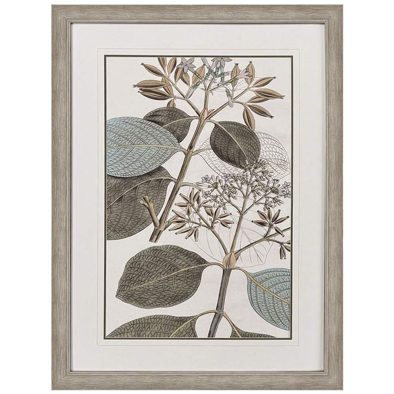 Image 1 Flowering Botanical I 34"W x 46"H Framed Wall Art