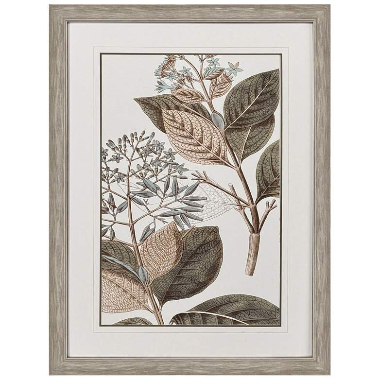 Image 1 Flowering Botanical III 34"W x 46"H Framed Wall Art